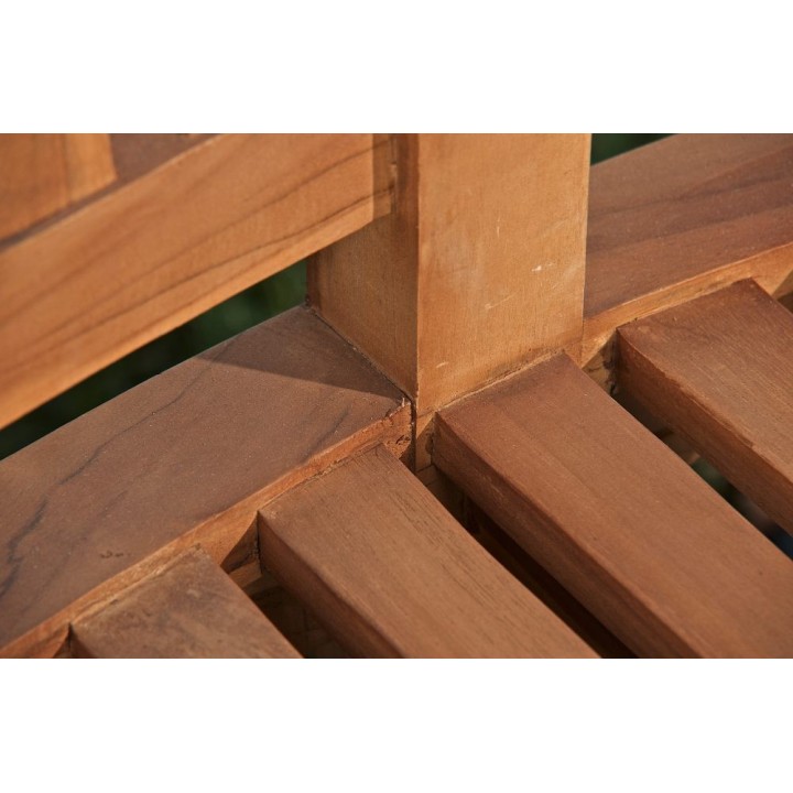 Teakbank Winnipeg 120 cm