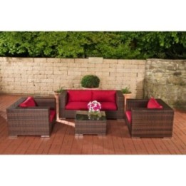 Lucca rot Gartengarnitur
