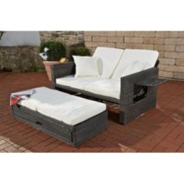 Sofa Ancona Cremeweiß 3mm