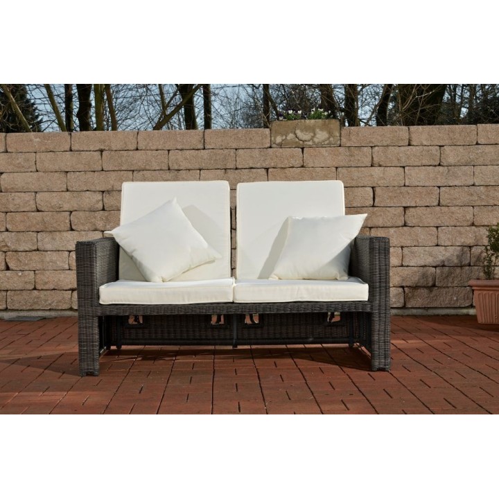 Sofa Ancona Cremeweiß 3mm