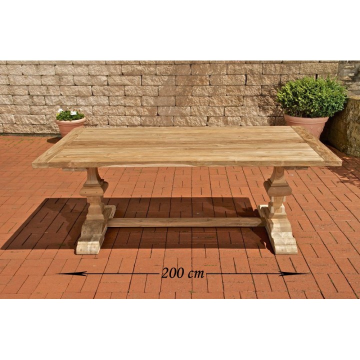 Tisch Astra/ Birga 200x100x75 outdoor Teak