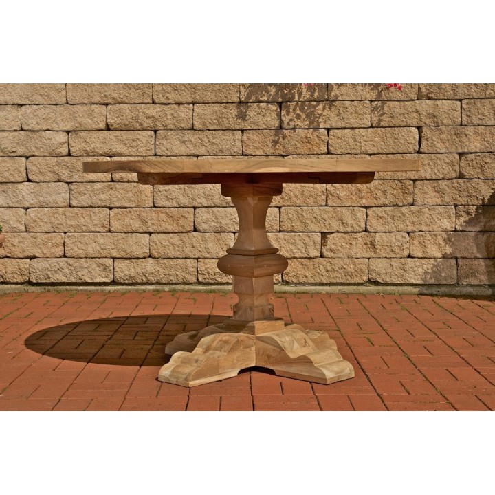 Tisch Bloom/ Espen rund 100x100x75 outdoor Teak