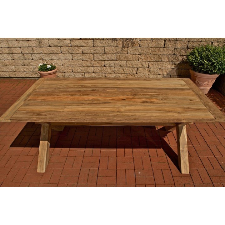 Tisch St. Barth/ Jonte 200x100x75 outdoor Teak