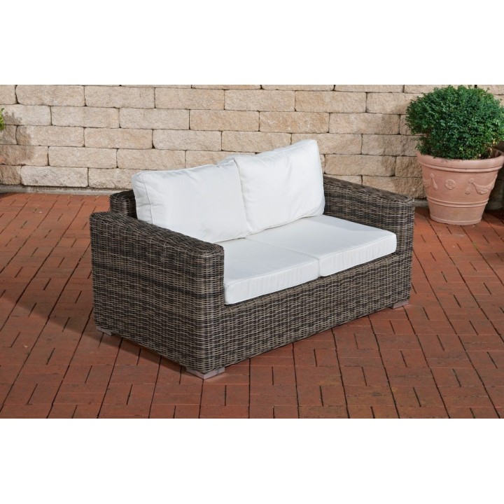 2er Sofa Bilbao Cremeweiss
