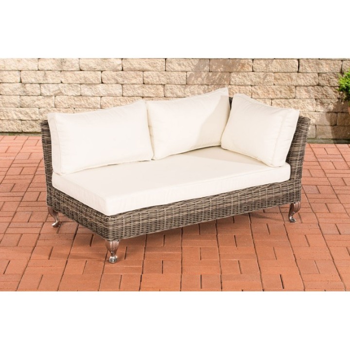 Ecksofa Moss Cremeweiss