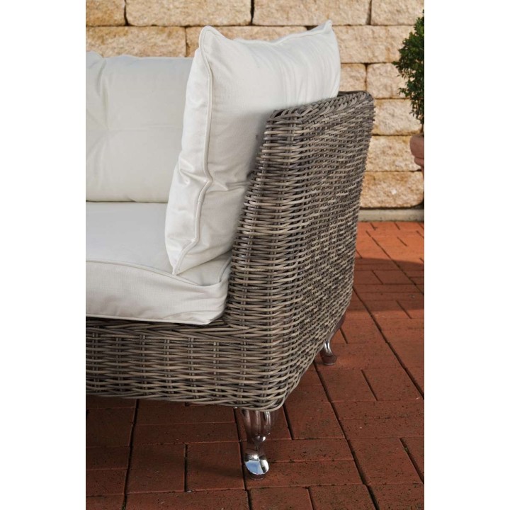 Ecksofa Moss Cremeweiss