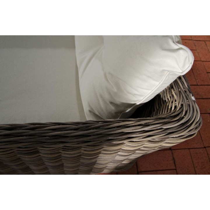 Ecksofa Moss Cremeweiss
