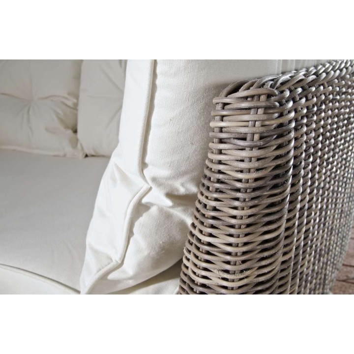 Ecksofa Moss Cremeweiss