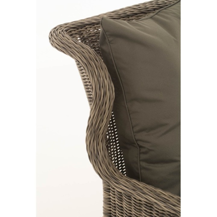 Sofa 2er Toledo Anthrazit 5mm