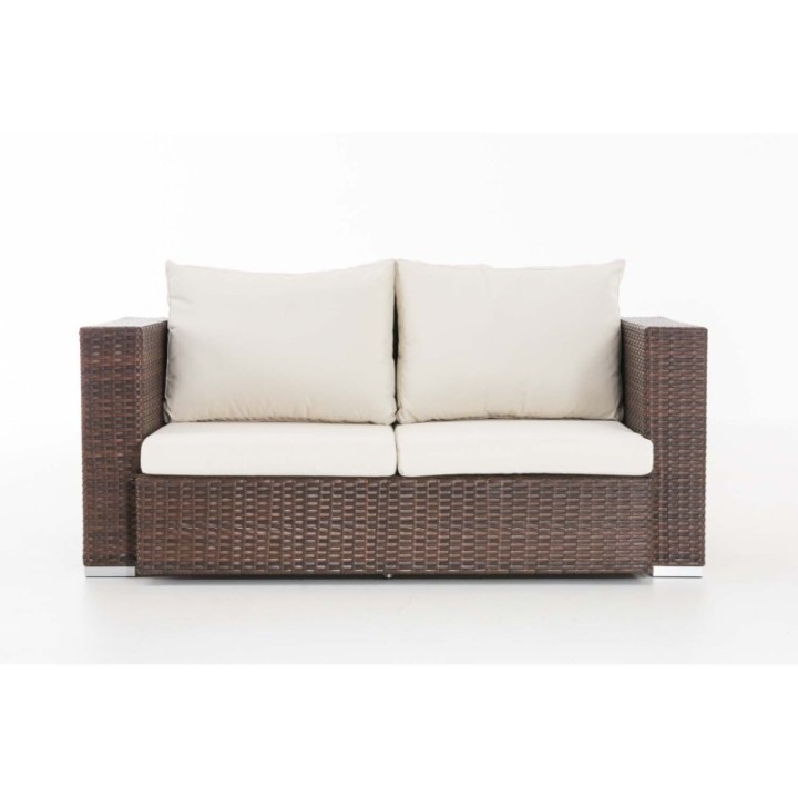 2er Sofa Provence / Sunset Cremeweiß
