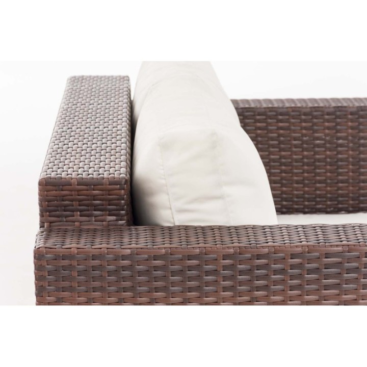 2er Sofa Provence / Sunset Cremeweiß