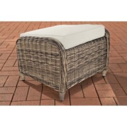Fußhocker Treviso Cremeweiss 5mm