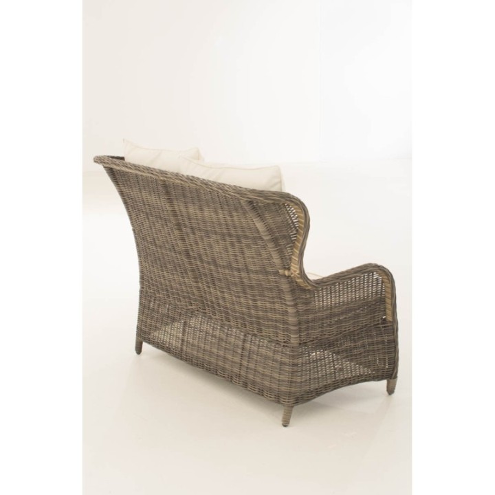 Sofa 2er Toledo Cremeweiss 5mm