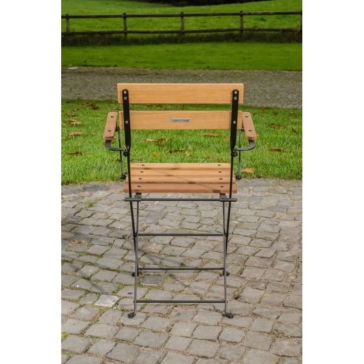 Klappstuhl Raya Eisen/Teak