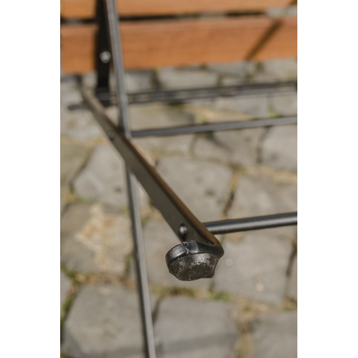 Klappstuhl Raya Eisen/Teak
