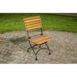 Klappstuhl Ruta Eisen/Teak