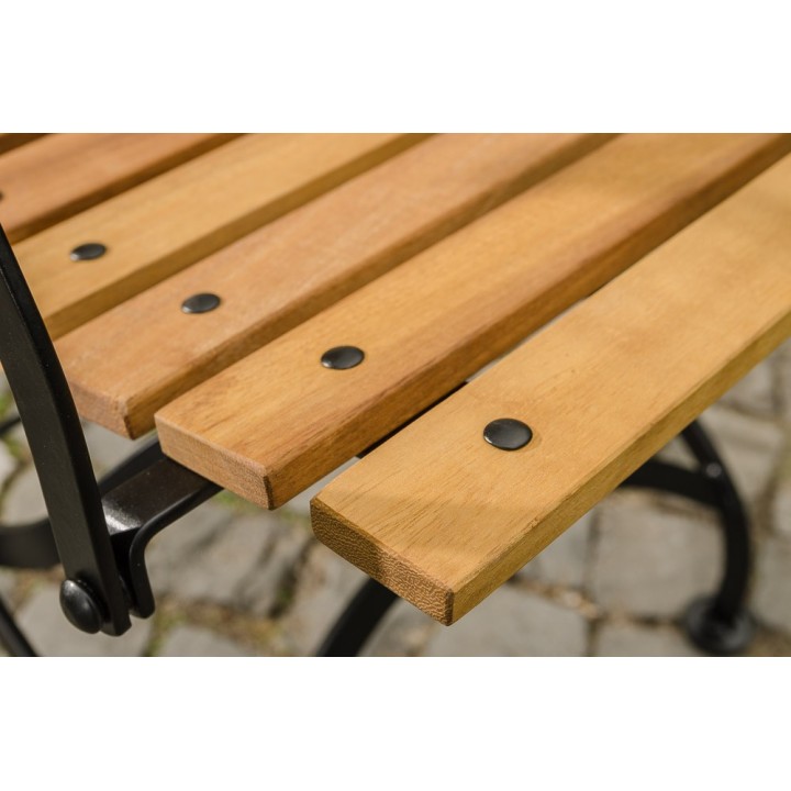 Klappstuhl Pina Eisen/Teak