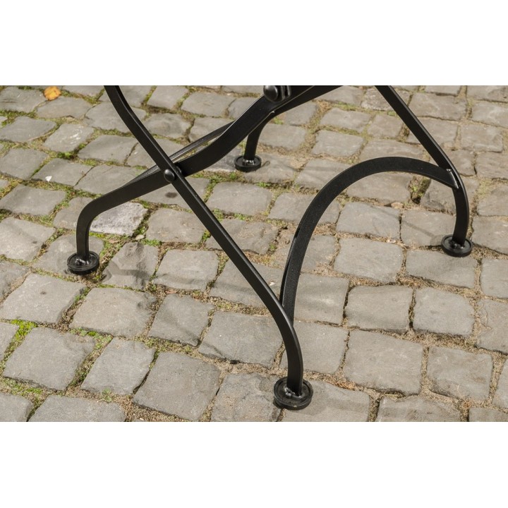 Klappstuhl Pina Eisen/Teak