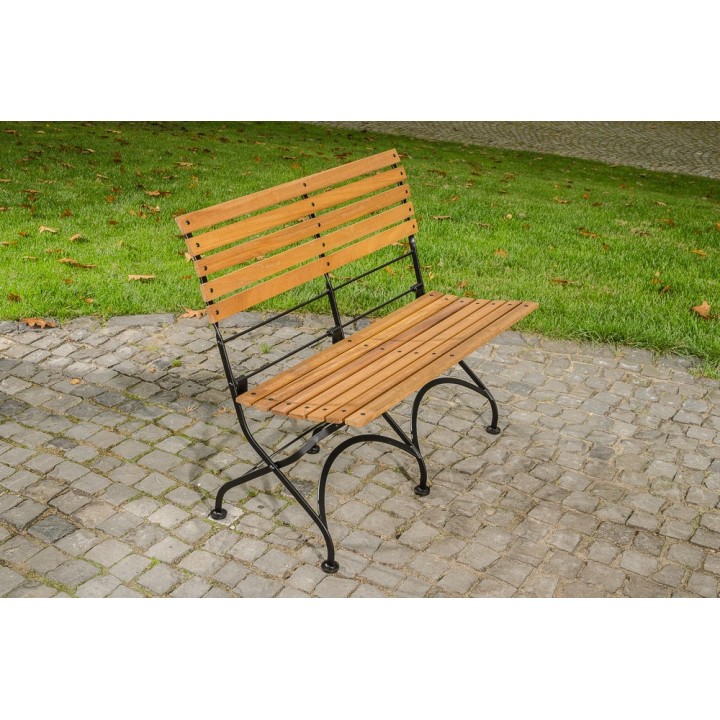 Klappbank Kuala Eisen/Teak