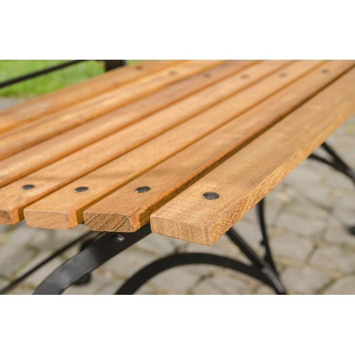Klappbank Kuala Eisen/Teak