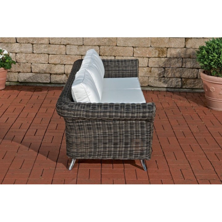 3er Sofa Vivari Cremeweiß