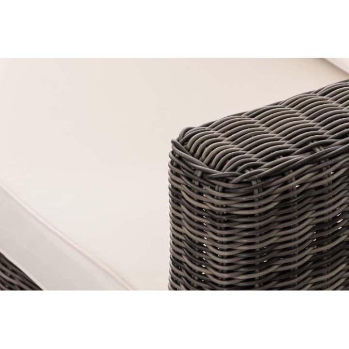 Gartengarnitur Barcelona Cremeweiss 5mm