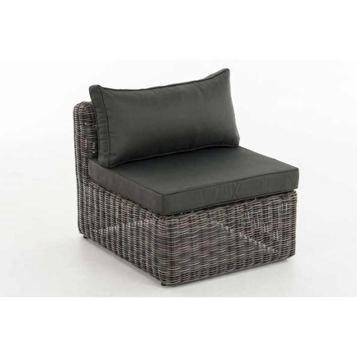 Mittel-Sofa Marbella Anthrazit 5mm