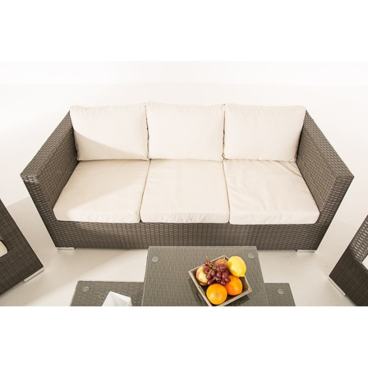 Lounge-Set Malolo Cremeweiß