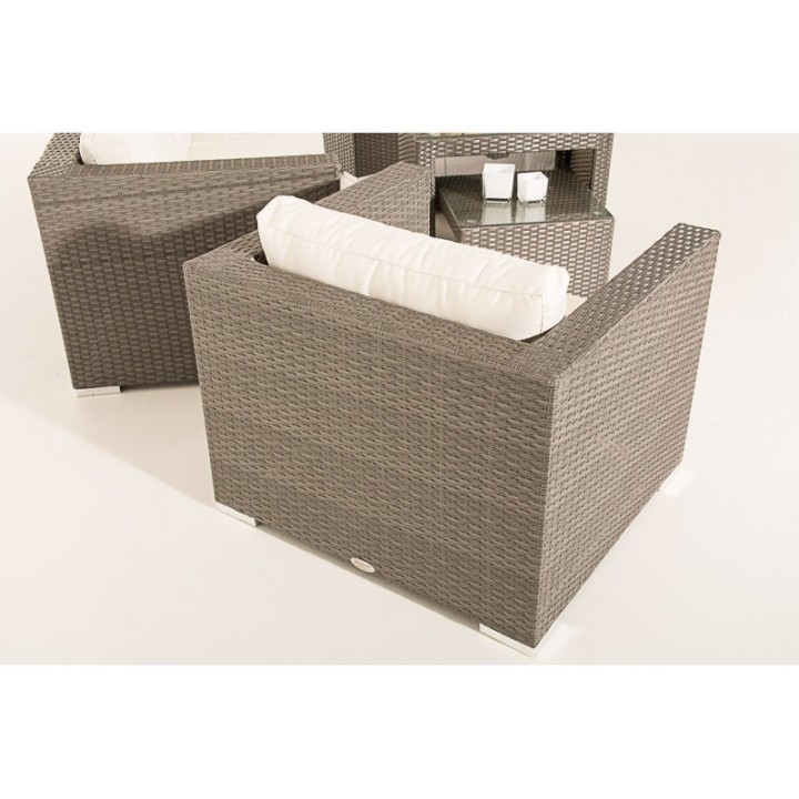 Lounge-Set Malolo Cremeweiß