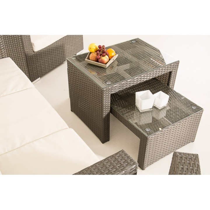 Lounge-Set Malolo Cremeweiß