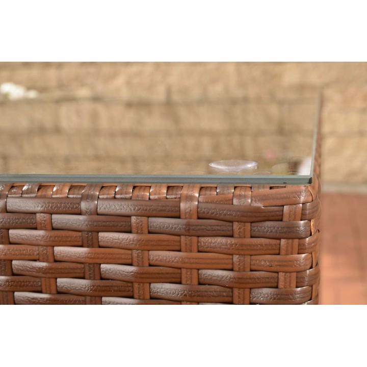 Tisch Tahiti 128x56x74,5 cm
