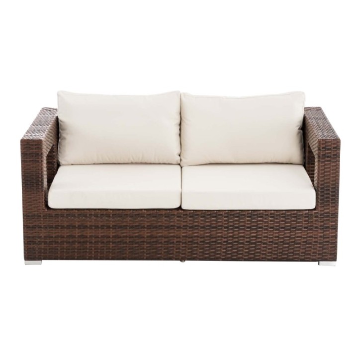 2er Sofa Honolulu Flachrattan