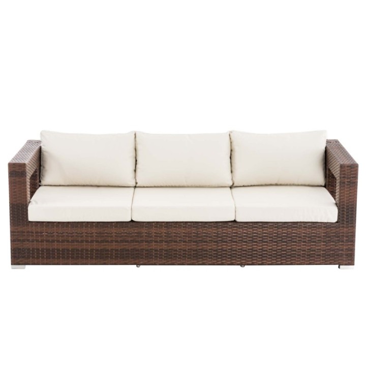 3er Sofa Honolulu Flachrattan