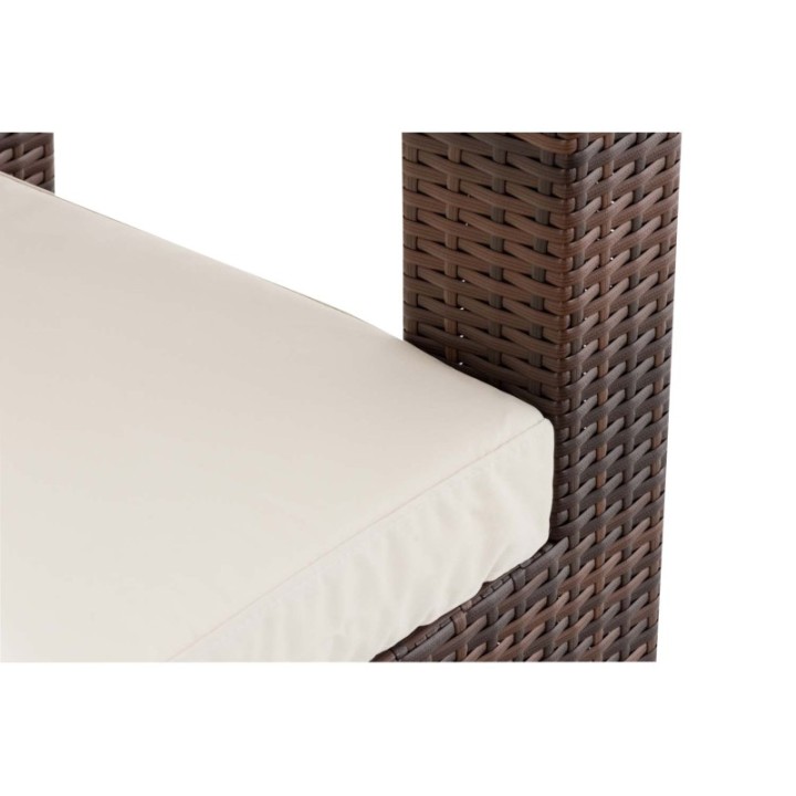 3er Sofa Honolulu Flachrattan