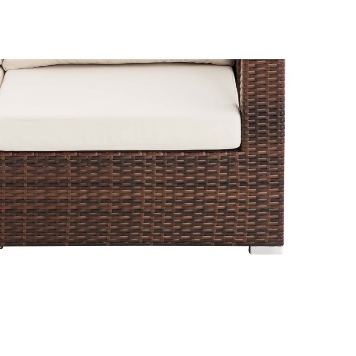 3er Sofa Honolulu Flachrattan