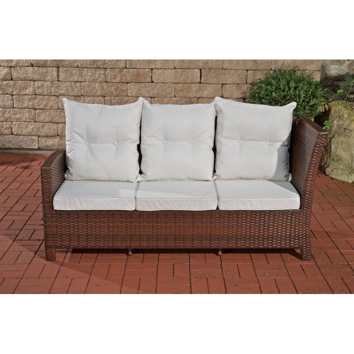 3er Sofa Bermeo Cremeweiss
