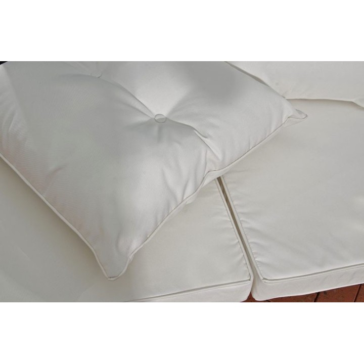 3er Sofa Bermeo Cremeweiss