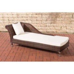 Chaiselongue Savannah cremeweiß