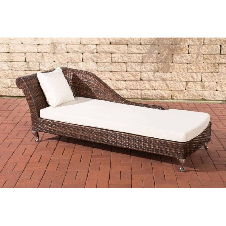 Chaiselongue Savannah cremeweiß