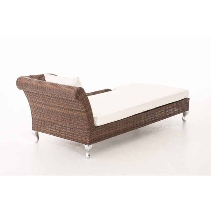 Chaiselongue Savannah cremeweiß