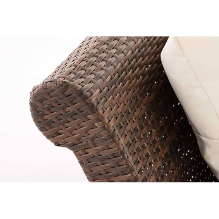 Chaiselongue Savannah cremeweiß