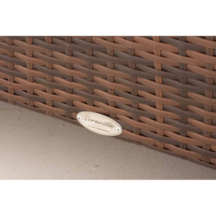 Chaiselongue Savannah cremeweiß