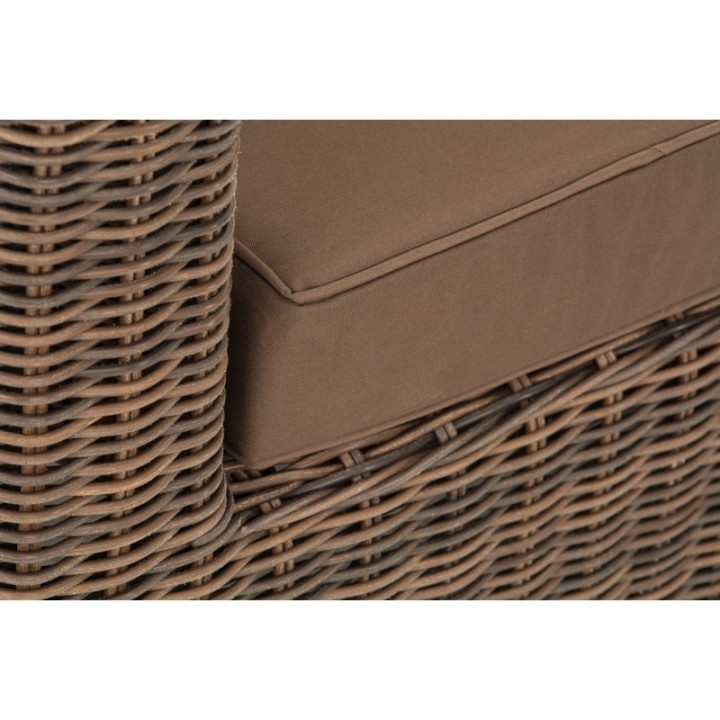 3er-Sofa Bilbao / Madeira Terrabraun