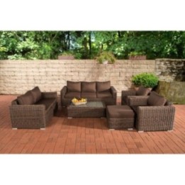 Gartengarnitur Madeira XL Terrabraun