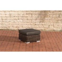Fußhocker Ariano 56x56cm Anthrazit