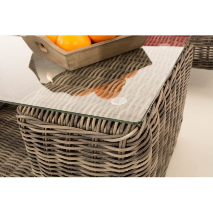 Gartengarnitur Moss Rubinrot