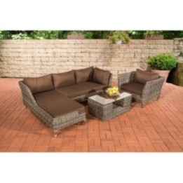 Gartengarnitur Moss Terrabraun