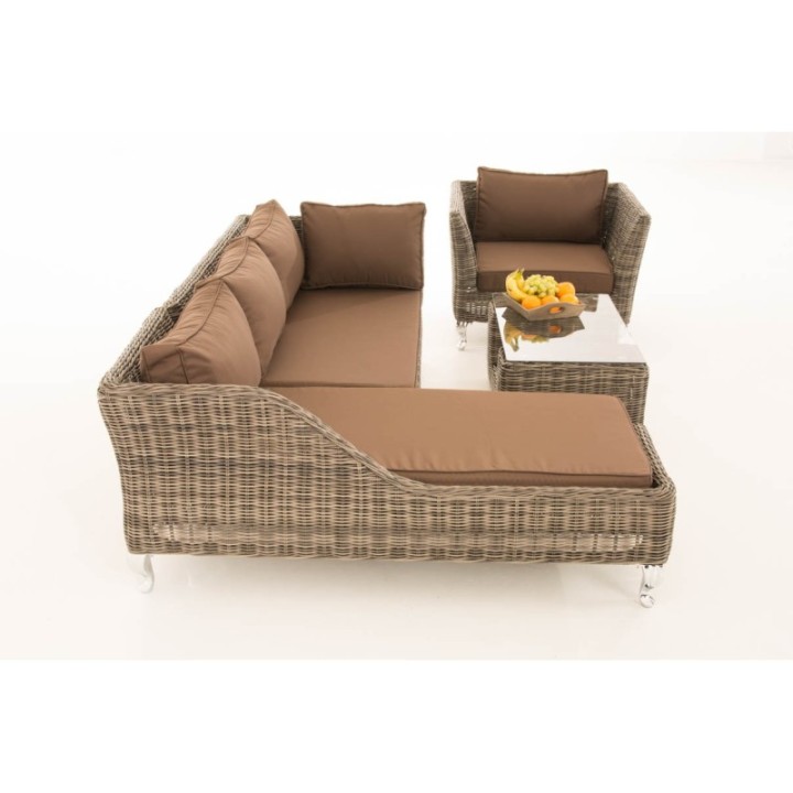 Gartengarnitur Moss Terrabraun