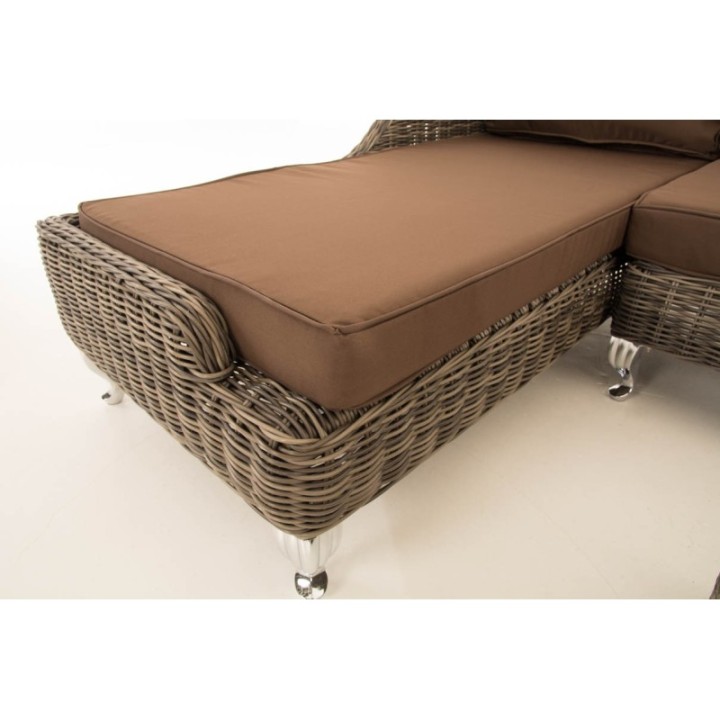 Gartengarnitur Moss Terrabraun