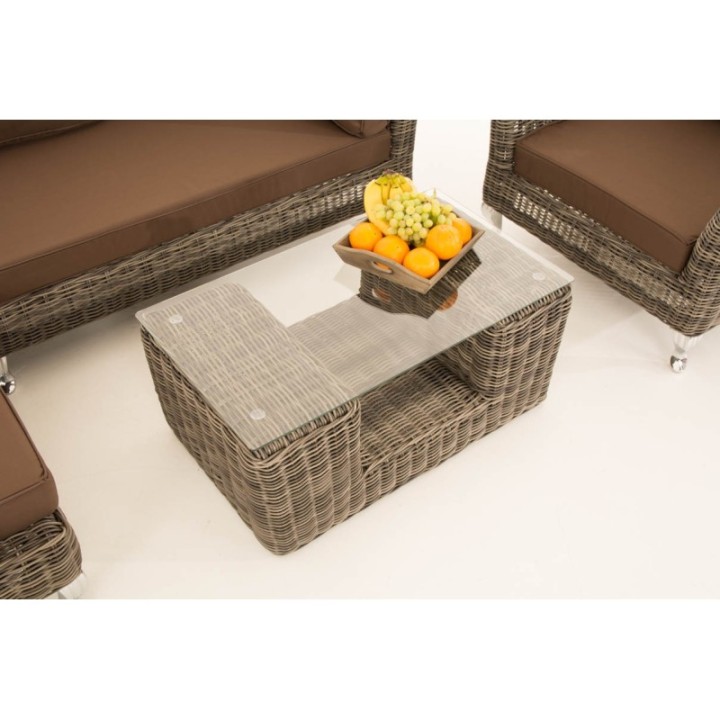 Gartengarnitur Moss Terrabraun